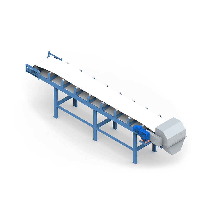 Chocolate Making Trough Belt Conveyor