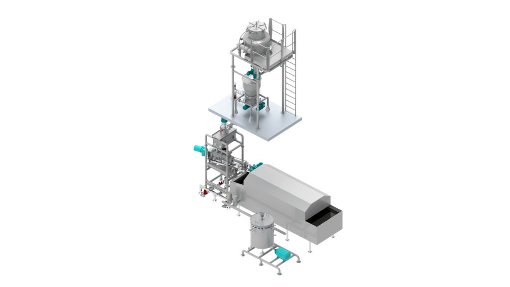 Continuous Mixing & Extrusion System 1